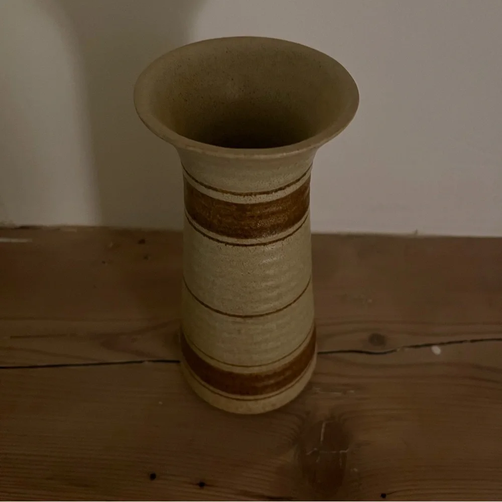 Vintage POTTERY CRAFT USA Stoneware VASE 8.5
